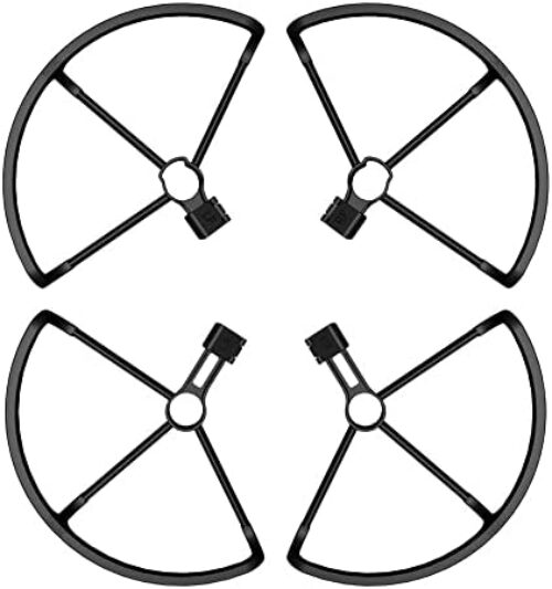 HeiyRC Propeller Guard for Ruko F11GIM 2/F11 GIM/Ruko F11 Pro/Contixo F24 Pro/Contixo F35 Drone Quick-Release Prop Protector Anti-Collision Bumper Protective Cage Accessory