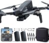 Holy Stone HS600D 3 Axis Brushless Gimbal GPS Drones With Camera For Adults 4K, FPV Drone, 8K Image, 4K/30FPS Video, 48MP Photo, 80 Min Flight, Auto Return, 20000Ft Control, QuickShot, Upgraded HS600