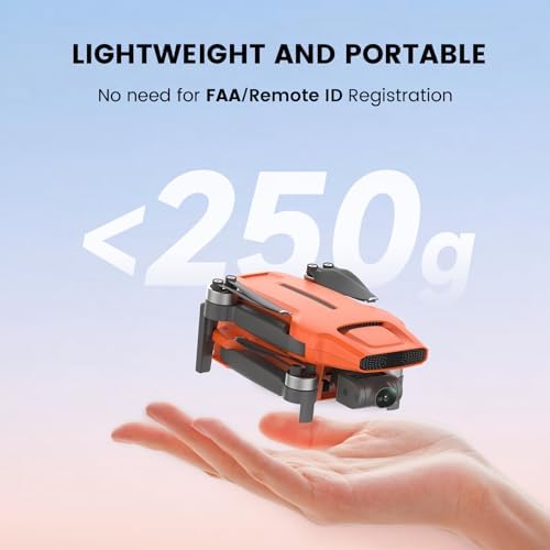 FIMI Mini 3 4K GPS drone with 3-Axis Gimbal,Under 249g,4K/60FPS Video,48MP Photo,12X Zoom, 9KM Transmission,64-Min Flight Time,AI Night Video,Visual Tracking,Auto Return,Foldable for Adults - Image 3