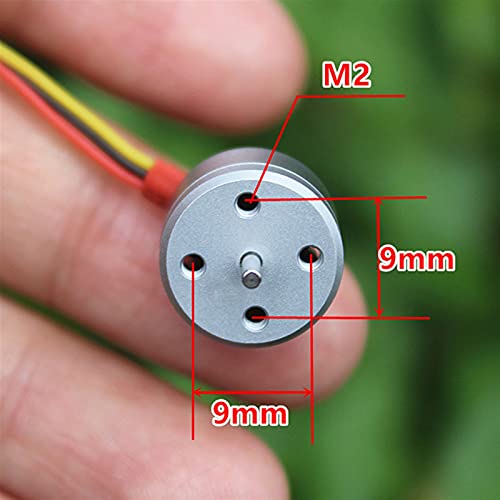 WYanHua-Motor Mini RC Quadcopter Drone Motor, Micro 1104 Brushless Motor, 1-2S 4300KV, Brushless Motor for DIY Mini FPV Indoor Traversing Machine Mini Precision - Image 6