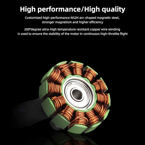 HGLRC Specter 2004 1800KV Brushless Motor 4-6S for 3.5 4 5 inch Micro FPV Racing Drone(1PCS) - Image 4