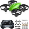 V995 Mini Drone for Kids and Beginners, Indoor Outdoor Quadcopter Plane for Boys Girls with 3D Flips,360° Rotation,Circle Fly,Auto Hover, Headless Mode and 3 Batteries,Gift for Boys and Girls