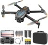 Drones with Camera for Adults 1080P, Brushless Drones for Adult, Under 249g, Beginner Drone with Intelligent Obstacle Avoidance, Altitude Hold, headless mode, One Key Take Off/Land, 360 Flips,Trajectory Flight, 2 Batteries