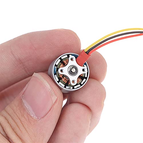 WYanHua-Motor Mini RC Quadcopter Drone Motor, Micro 1104 Brushless Motor, 1-2S 4300KV, Brushless Motor for DIY Mini FPV Indoor Traversing Machine Mini Precision