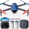 V11Air Drone with 6K Camera for Adults, 3-Axis Gimbal Drones with 4K/30fps Video, 10000ft FPV Transmission Professional Drone, 70Mins Long Flight Time, GPS Smart Control, Beginner friendly