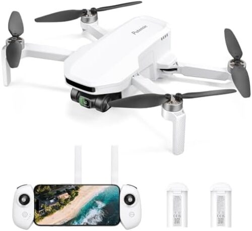 Potensic ATOM LT GPS Drone Under 249g, 2 Batteries 80 Mins, EIS 2.5K Camera, 4KM FPV Transmission, Brushless Motor, Auto Return, SurgeFly, Entry Level Foldable Drone for Adults Beginner, Expansion Kit