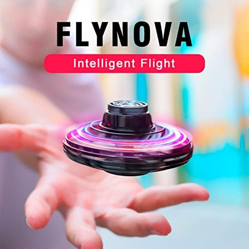 FLYNOVA Hand Operated Mini Drones,UFO Magic Flying Orb Ball Toys with Lights,Hover Boomerang Flying Spinner,Christmas Birthday Gifts for 6 7 8 9 10 11+ Boys Girls Teen,Kids Adults Indoor Outdoor Toys - Image 3