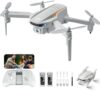 Mini Drone with Camera,1080P HD FPV Foldable Drones for Kids,Adults,Gesture Control, Stable Altitude Hold, One Key Take Off/Land, 3D Flips, Waypoints Fly, Gravity Control, Kids Drone,2 Batteries