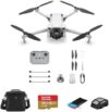 DJI Mini 3 Drone with RC-N1 Remote Controller Bundle with 128GB microSD Card, Shoulder Bag, Anti-Collision Light, Landing Pad