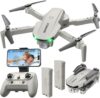 Drone With Camera 1080P for Kids And Adults, RC Quadcopter with Altitude Hold, Mini Drone With One Key Start, Waypoint Fly, Headless Mode, 3D Flip, 3 Speeds, Remote Control Drone for Beginners