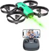 Loolinn | Drones for Kids Gift with Camera - Mini Drone, Remote Control Quadcopter Drone with 90° Adjustable Camera, Safe for Kids, Photos and Videos, Easy to Fly (Gift for Boys and Girls)