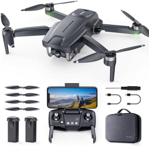Bwine GPS Drone with Camera 4K UHD - F7MINI, Under 249g, 60-Min Flight Time, Auto Return, Follow Me, Waypoint Fly, Circle Fly, 5-Level Wind Resistance - Ideal for Adult Beginners