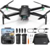 Holy Stone GPS Drone With 4K EIS Camera For Adults, HS175G 249g Foldable RC Quadcopter With Auto Return, Follow Me, 60 Mins Flight Time, Battery Fast Charge, Headless Mode, Upgraded HS175D