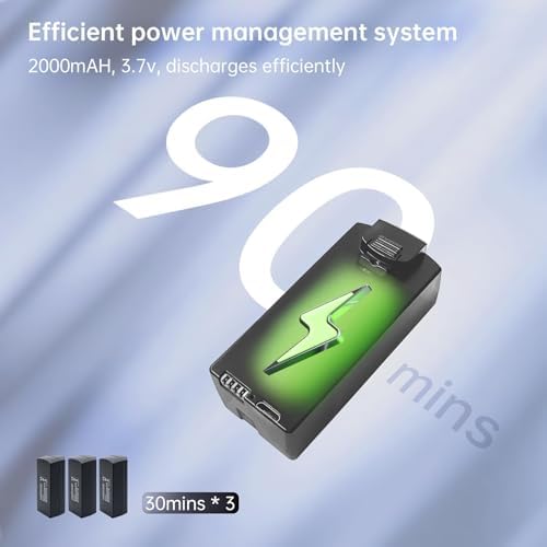 N11 PRO GPS Drone with Camera for Adults 4K UHD, 90 Min Long Flight Time, Long Control Range, Auto Return, Follow Me, Brushless Motor, 5G FPV RC Quadcopter for Beginners - Image 5