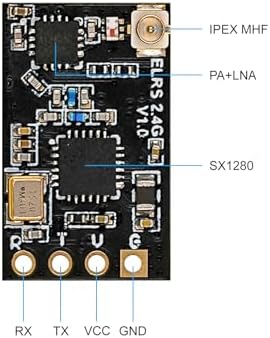 BETAFPV ExpressLRS OpenTX Mini Nano Receiver High Refresh Rate Long Range Performance for FPV Racing Drone - Image 3