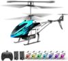RC Helicopters Big Remote Control Helicopter for Kids Adults with 7+1 LED Light Modes, 30Mins Flight, Upgraded Altitude Hold,3.5 Channel, Easy Remote Helicopter Toys for Beginners Boys Girls