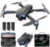 RC Drone,Drones With Camera For Adults 1080P HD Camera,3PC Batteries, Brushless Motor,FPV Foldable RC Quadcopter, Real-Time Battery Display,for Childers toys With Gift Box