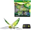 MUKIKIM eBird Green Parrot - Flying RC Bird Drone Toy for Kids. Indoor/Outdoor Remote Control Bionic Flapping Wings Bird Helicopter. USB Recharging.