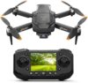 F205 Drone with 2.4" Screen, Brushless Motor FPV Drone with Camera for Adult, Auto-Hover, Gesture Control, 8GB SD Card with Card Reader, One-Key Start for Beginner