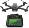 GPS Drone with Camera Adults, 4.5 Inch LCD Screen RC, 32G SD Card with Professional GPS, FPV Drone with Auto Return Follow Me for Beginner, Brushless Drones Follow Me Long Range, Handbag under 249g