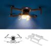 Mini 4K Landing Gear with Lights Foldable Extended Leg LED Strobe Light Parts for DJI Mini 2 SE/Mini 4K / Mini 2 / Mavic Mini/Mini SE Drone Accessories