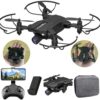 Lozenge Drone Super Small Mini Drones with Camera for Adults 1080P Drones for Beginners RC Helicopter Quadcopter Toy UAV Altitude Hold Trajectory Flight
