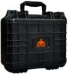 14x 11.5x 6.5 Inch Hard Case, Portable Weather Waterproof Protective Camera Case with Customizable Foam, Fit Use of Drones, Camera, Equipments, Black，upgraded