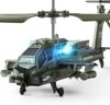SYMA RC Helicopters, S51H Remote Control Helicopter 2.4GHz Military Army Toys for Boys Girls Kids with Altitude Hold, One Key Take Off/Landing, LED Light, Low Battery Reminder