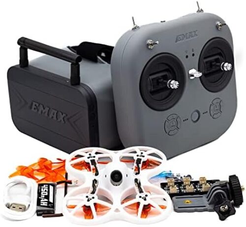 EMAX EZ Pilot Pro FPV Drone Set for Kids and Adult Beginners with Real 5.8g Goggles and Controller Easy to Fly Quadcopter