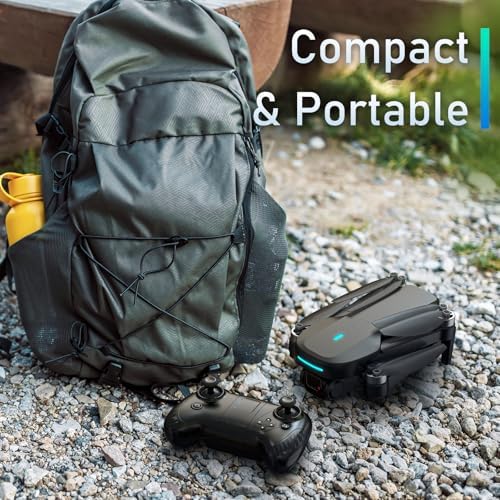 Mirason Drone with Camera, 1080P HD FPV Camera Drone with Brushless Motor, 2 Batteries, 360 Flips, Headless Mode, Gravity Control, 36 Mins Long Flight Foldable for Kids and Beginner - Image 7