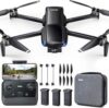 Ruko U11MINI 4K, Drones with Camera for Adults 4K Video 8K Photo, Under 249g, 3-Axis Gimbal EIS, 20000ft FPV Transmission, AI Takeoff/Landing, Auto Return, GPS with Beeper, Beginner (96-Min Flight)