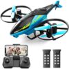 4DRC M3 Drone with 1080P HD Camera for Adults Kids Beginners,Remote Control Foldable quadcopters Helicopter Boys Toys/Gift,with Auto Hover, One Key Start,3D Flips