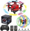 Mini Drones for Kids Beginners & Adults, RC Drone & Aurora Ball 2 in 1 Toy with One Key Take Off-Landing, 360° Spinning, Aurora Ball Mode, 2 Batteries, Quadcopter Fly Toy for Boy Girl Gifts