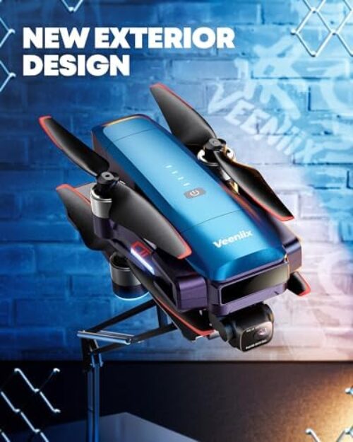 Drones with Camera for Adults 4K, Gimbal & EIS 4K/30FPS Professional Drone, 70Min Flight with 2 Batteries, 10000ft FPV Video Transmission, Integrated FAA Remote ID, Beginner Friendly