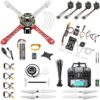 HAWK'S WORK F450 Drone Kit to build, DIY Quadcopter Set, Frame + Pixhawk + GPS + Power Module + ESC + Brushless Motor + Prop + Battery + RC Transmitter & Receiver + Accessory + Guild Book & Video (A)