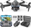 Drone with Camera 1080P HD, FPV Foldable Drone for Adults Kids, One-Key Take Off/Landing, 3D Flips, Altitude Hold, Speed Adjustment, Headless Mode, 2 Batteries, Toys Gifts for Boys Girls