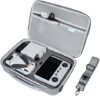 Skyreat Mini 3 Pro Case, PU Leather Hard Carrying Case Compatible with DJI Mini 3 Pro Drone and Accessories
