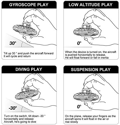 FLYNOVA Hand Operated Mini Drones,UFO Magic Flying Orb Ball Toys with Lights,Hover Boomerang Flying Spinner,Christmas Birthday Gifts for 6 7 8 9 10 11+ Boys Girls Teen,Kids Adults Indoor Outdoor Toys - Image 9