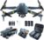 Brushless Super Endurance Foldable Drone with Camera for Beginners–60+ min Flight Time, WiFi FPV Quadcopter with 120°Wide-Angle 4K HD Camera, Brushless Motor, Auto Hover, Follow Me (2 Batteries)