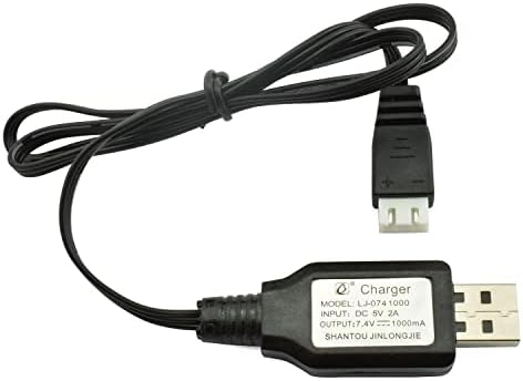 TAODAN 7.4V Lipo Battery USB Balance Charger Cable Wire Line XH-3P for Quadcopter FPV RC Drone Parts