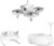 APEX VR70 FPV Drone Kit, Drone with Goggles,Brushed FPV Racing drone for Beginners,Low-Latency 5.8G Transmission, Drop-Resistant