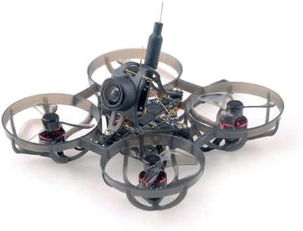 HappyModel Mobula6 2024 Micro ELRS FPV Drone: 1S 65mm Tiny Whoop with FPV Camera AIO Flight Controller ELRS Receiver 400mW FPV VTX Brushless Motor For adults FPV Racing
