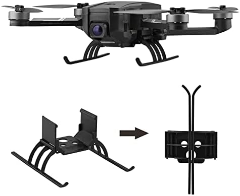 HeiyRC Foldable Landing Gear for Holy Stone HS720 / HS720E Drone Height Extended Leg Stand Gimbal Protector Accessory