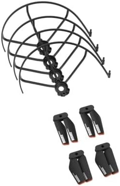 AVIALOGIC 4PCS Spare Propellers and 4PCS Propeller Guard for Q10 Drone