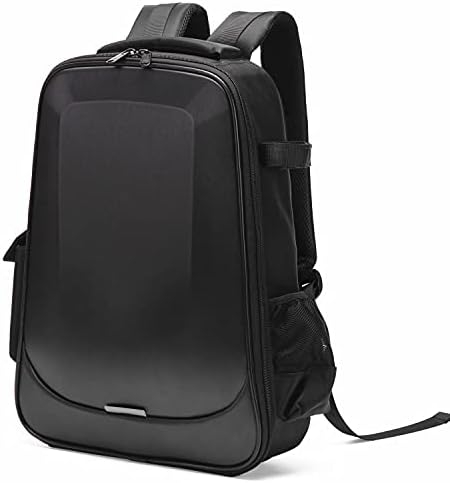 Waterproof Shockproof DJI FPV Backpack Portable Hard Case for DJI FPV Combo Drone, Remote Controller, Batteries, FPV Bag with YKK Zipper (Metal Grey)