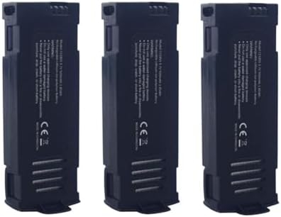sea jump 3PCS 3.7V 500mah Lipo Battery Suitable for D20 Mini Drone Folding Quadcopter Spare Parts