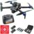 GPS Drone with 5.9 Inch Screen Controller, Landing Pad, 4k Dual Camera,Auto Return,Obstacle Avoidance, Optical Flow Mode,5G Drone,2 Battery 40 Mins Flight, Drones for Beginner (Black)