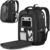 Mini 4 Pro Case, Waterproof Hard Carrying Case, Large Drone Bag Fits 15.6 Inch Laptop, Travel Backpack Compatible with DJI Mini 4 Pro, RC 2/ RC-N2 Controller, Fly More Combo and Accessories