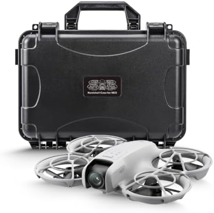 DJI Neo Palm Sized Lightweight Drone with Six Intelligent Shooting Modes with Hard Case for DJI Neo