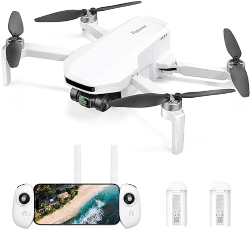 Potensic ATOM LT GPS Drone Under 249g, 2 Batteries 80 Mins, EIS 2.5K Camera, 4KM FPV Transmission, Brushless Motor, Auto Return, SurgeFly, Entry Level Foldable Drone for Adults Beginner, Expansion Kit